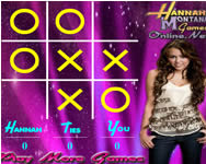 Hannah Montana XO game játék
