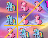 My Little Pony tic-tac-toe játék