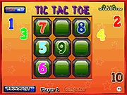 Numeric tic tac toe online játék