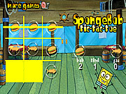 SpongeBob tic tac toe online játék